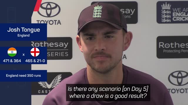 Draw off the table for England in Headingley run chase