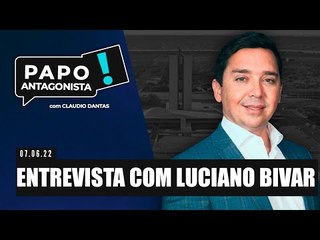 Claudio Dantas entrevista Luciano Bivar no Papo Antagonista