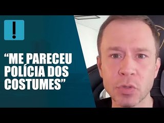 Tiago Leifert rebate críticas sobre anular seu voto no segundo turno