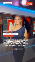 Senamhi emite alerta por frío