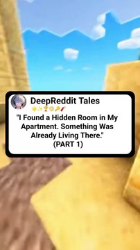 I found a hidden room in my apartment and something was already living there. (PART 1)