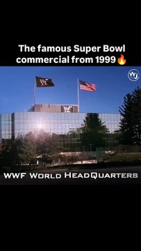 The famous Super Bowl commercial from 1999 🔥.#wwe #wrestling #prowrestling #wweraw #smackdown #TheUndertaker #vincemcmahon #RandyOrton #johncena #TheGreatKhali #batista #TheRock #bigshow