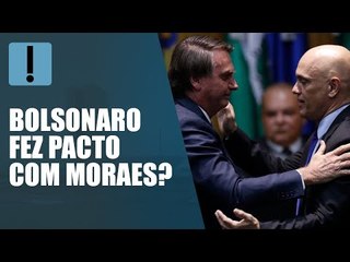 Bolsonaro: em acordo, Moraes teria aceitado encerrar inquérito das fake news