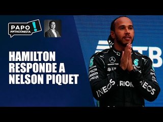 Piloto de F1 Lewis Hamilton reage a insulto racista de Nelson Piquet
