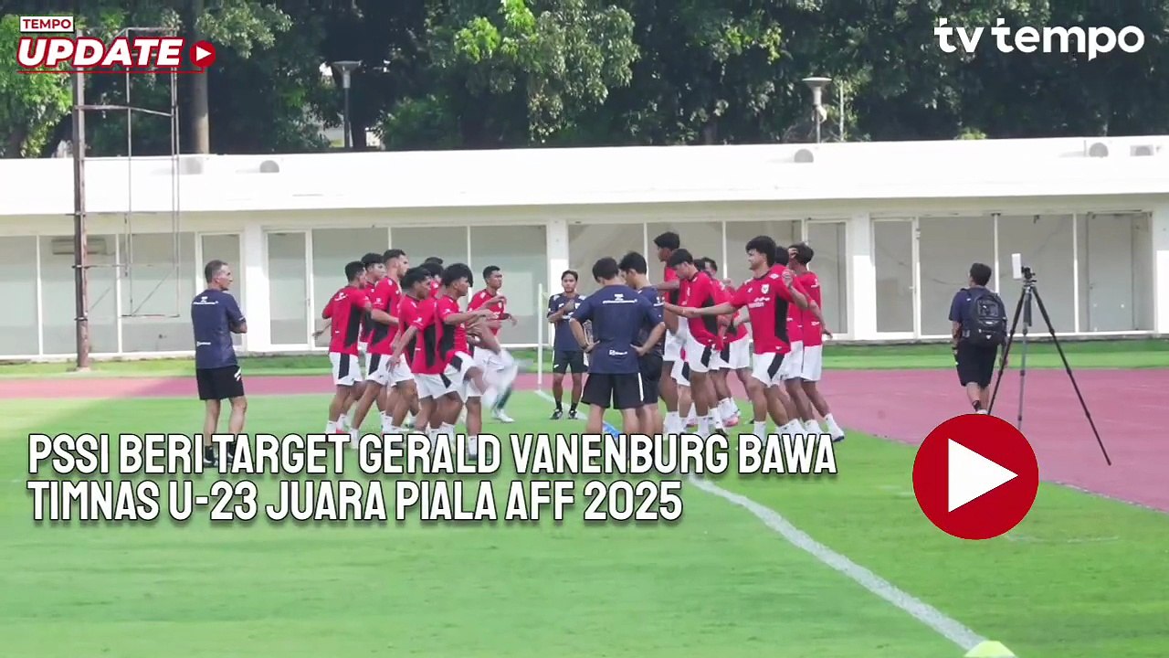PSSI Beri Target Gerald Vanenburg Bawa Timnas U-23 Juara Piala AFF 2025