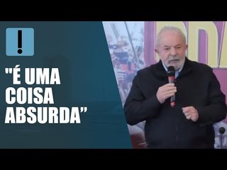 Lula: "Bolsonaro poderia, com uma canetada, reduzir preços de combustíveis"