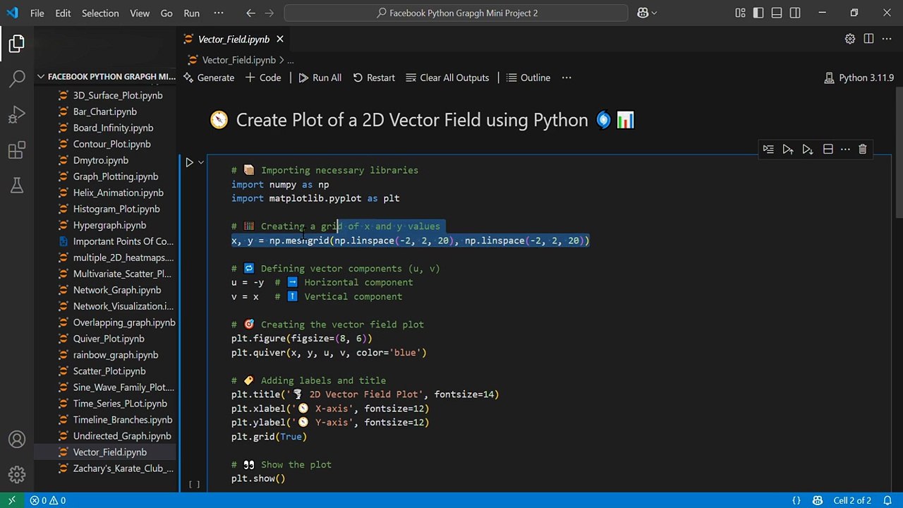 📘Create 2D-Plotting Using Python