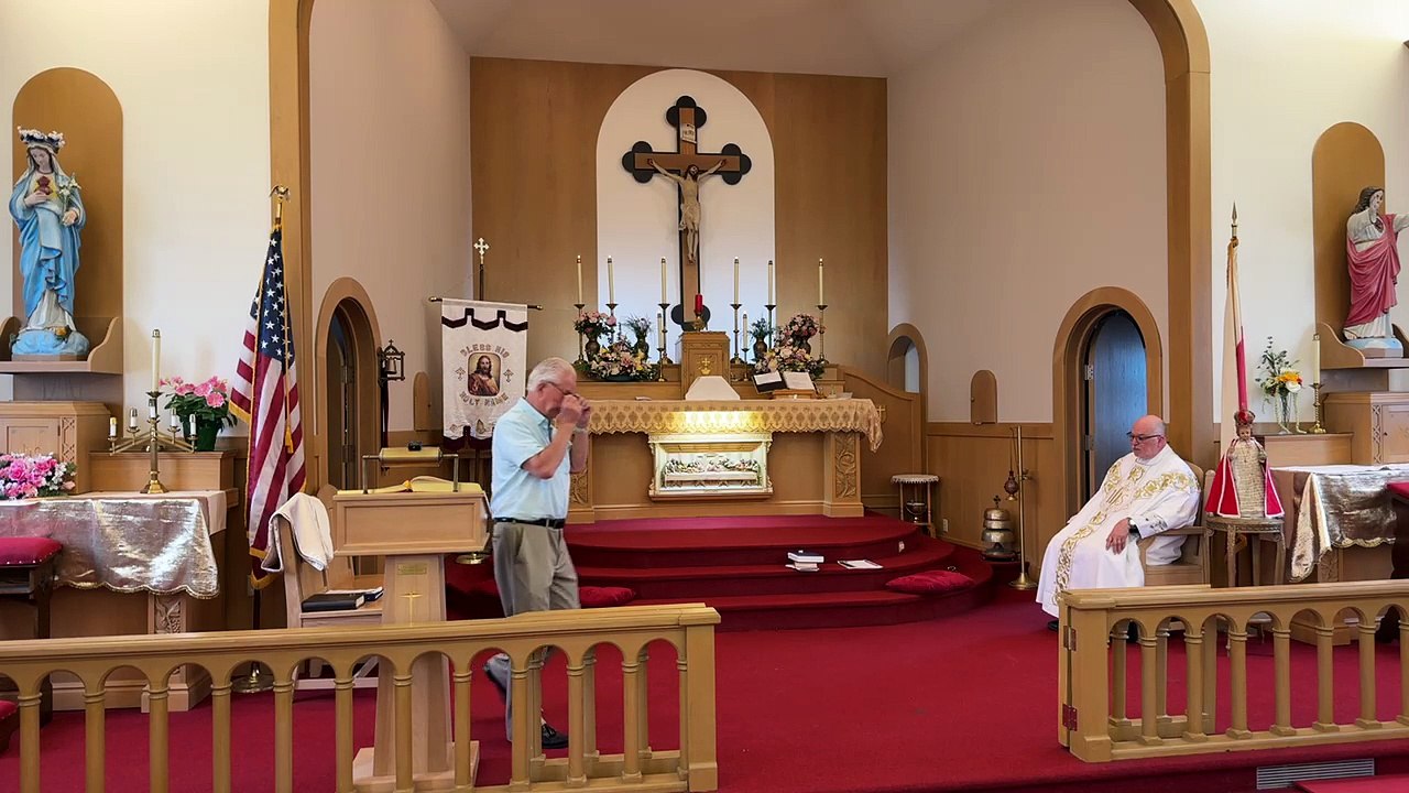 Holy Mass for Sunday in the Octave of Corpus Christi 2025 from Holy Name of Jesus Schenectady