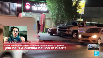 Lucas d’Auria: 'Es probable que Qatar esté mediando en el conflicto entre Israel e Irán'