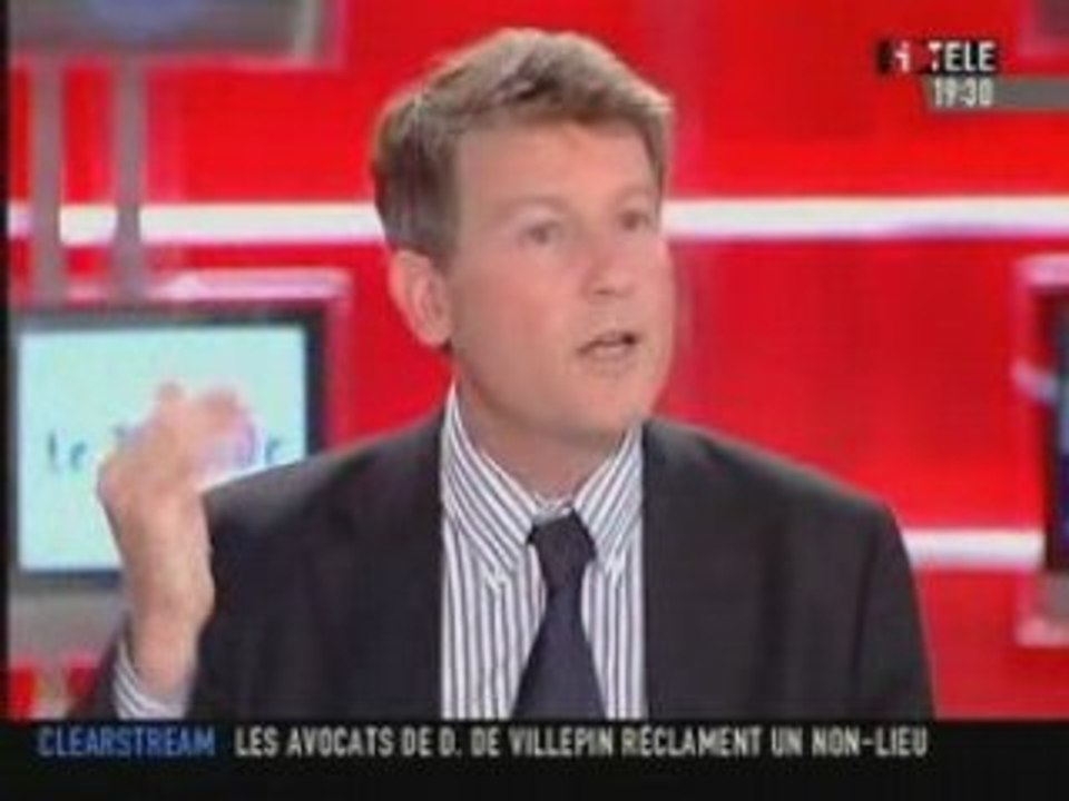Vincent Peillon à ITele - Partie 1 - 21.04.2008