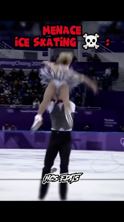 Normal ice skating vs Menace ice skating #trollface #edit #troll #Shorts