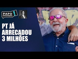 Em jantar, Lula elogia Alckmin e recebe doações de empresários