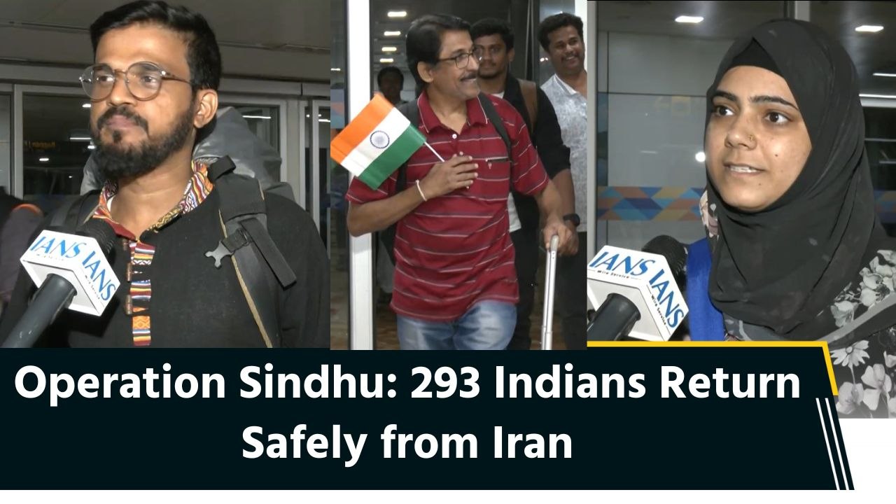 Operation Sindhu: 293 Indians Return Safely from Iran