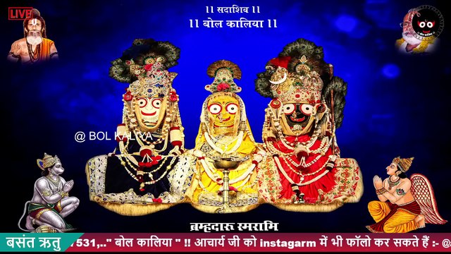 बसंत ऋतु महोत्सव !! आचार्य श्रीयुत पं युवराज पाण्डेय जी#bolkaliya #live #trending #ram #bhajan #holi