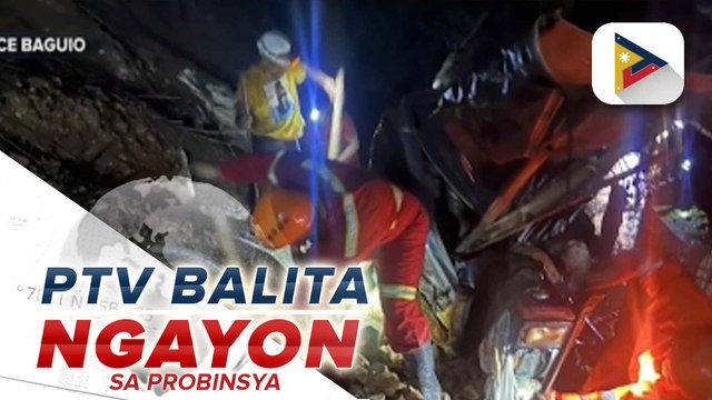 Tatlong minero patay habang isa ang sugatan sa pagguho ng lupa sa Itogon, Beguet