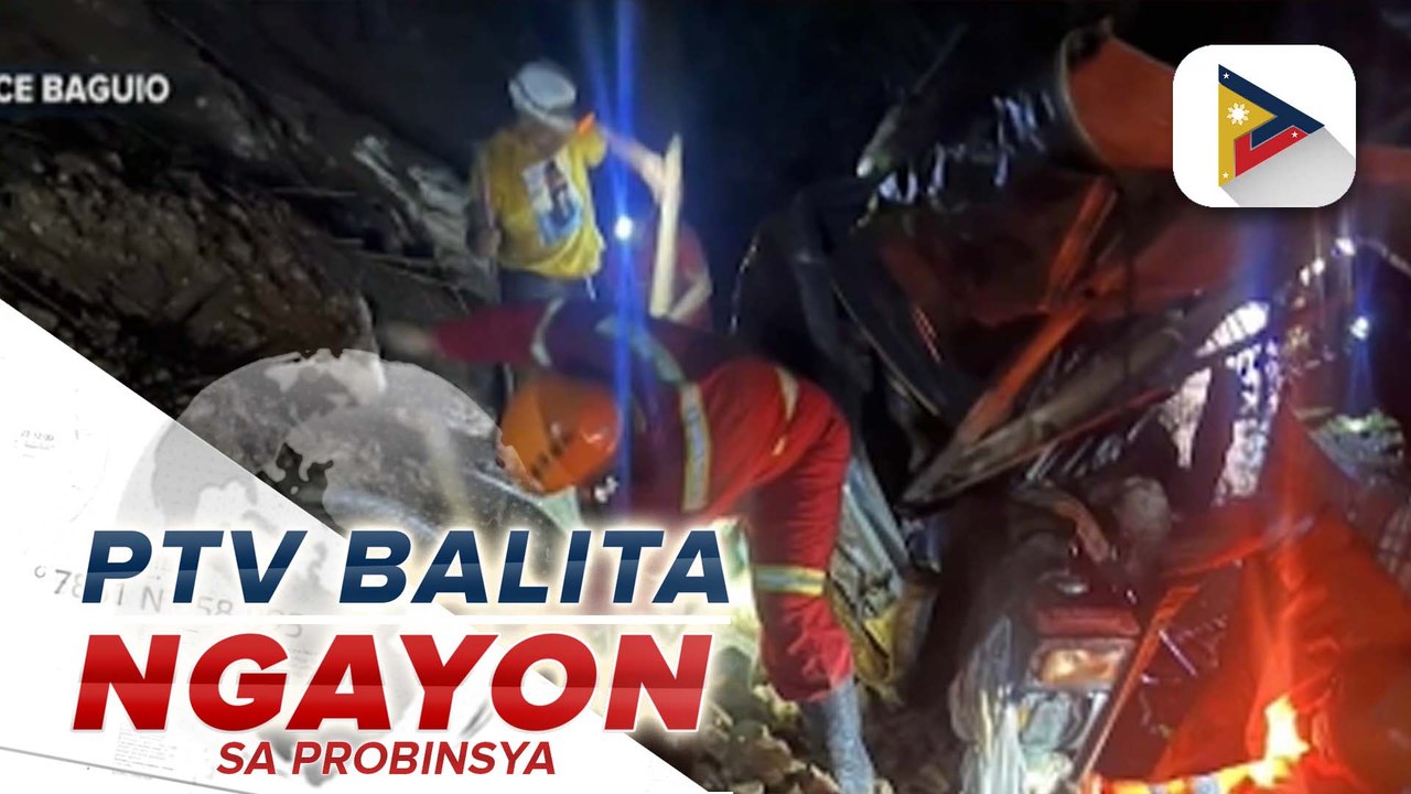 Tatlong minero patay habang isa ang sugatan sa pagguho ng lupa sa Itogon, Beguet