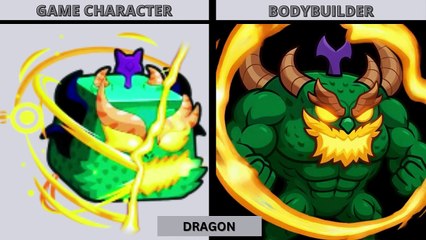 BLOX FRUITS AS BODYBUILDERS VERSION 2025