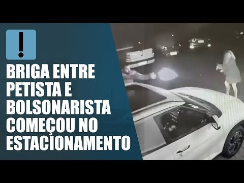 Briga entre petista e bolsonarista começou no estacionamento