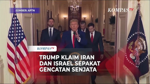 Trump: Iran dan Israel Sepakat Gencatan Senjata, Berlaku dalam 6 Jam