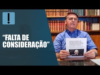 Jair Bolsonaro classifica como “covardia” pedido de manifestação de Moraes sobre discurso de ódio