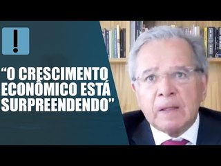 Paulo Guedes diz que a arrecadação do primeiro semestre "surpreendeu os analistas e a Receita”