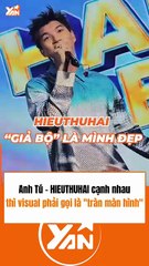 Anh Tú và Hieuthuhai đứng cạnh nhau là visual tràn màn hình