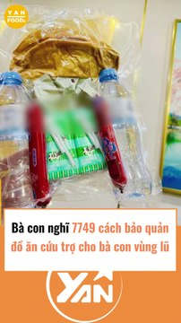 Bà con nghĩ 7749 cách bảo quản đồ ăn mùa lũ