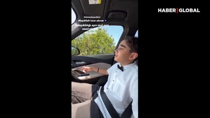 Emrah'ın oğlu Elyesa sesiyle hayran bıraktı!