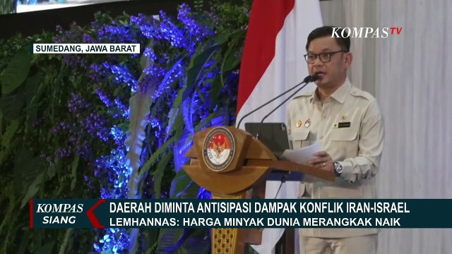 Gubernur Lemhannas Minta Kepala Daerah Adaptif Hadapi Dampak Konflik Iran-Israel