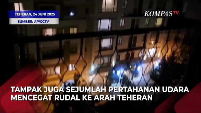 Ledakan! Api di Teheran Pasca Trump Klaim Iran-Israel Sepakat Gencatan Senjata