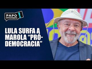 Jair Bolsonaro levanta a bola para o discurso de Lula "pró-democracia"