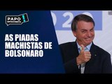 O 'jeito Jair Bolsonaro' de agradar ao público feminino