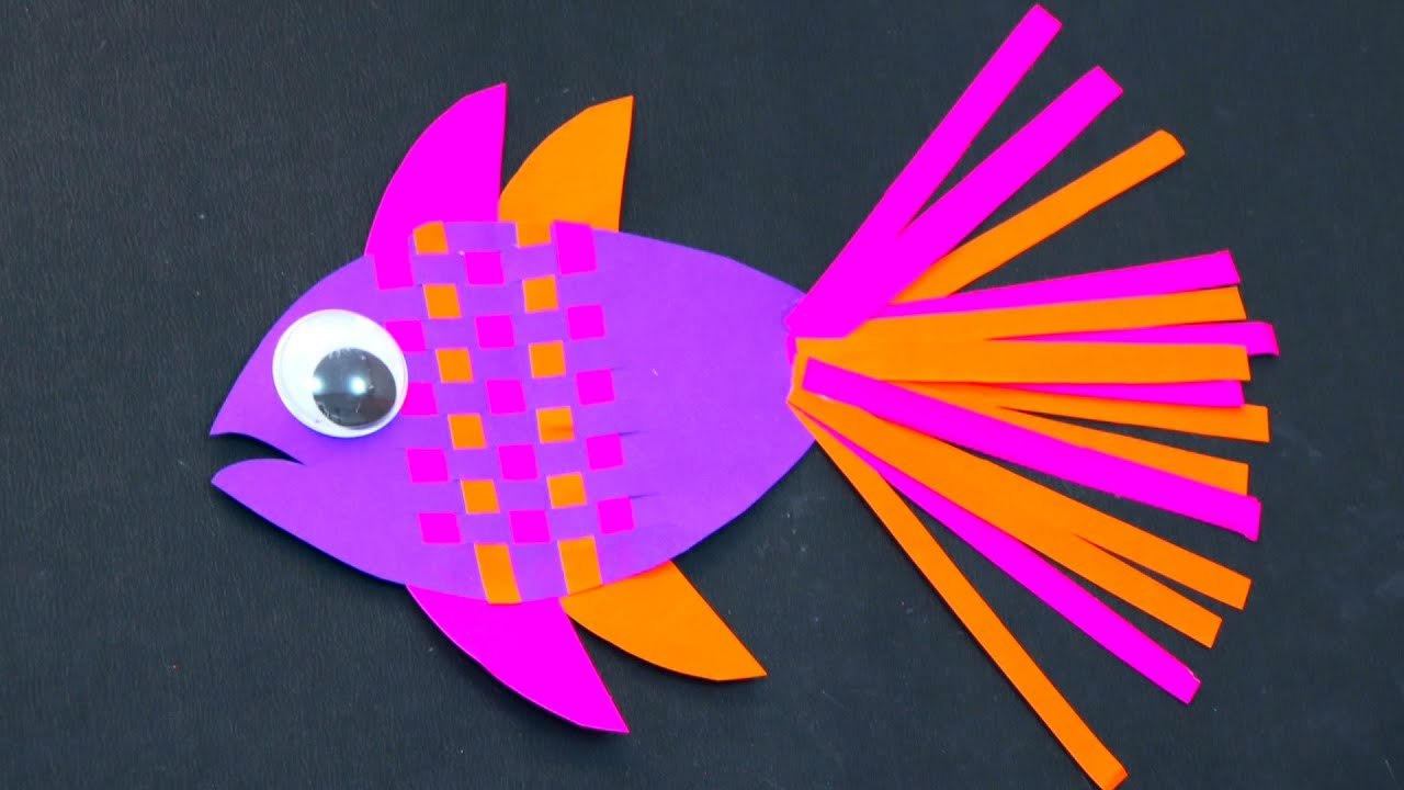 How To Make Cardboard Fish | Easy Paper Craft for Kids + More Creative ...