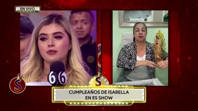 Isabella llora al pasar un cumpleaños lejos de casa
