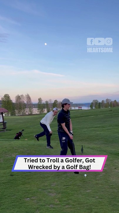 Golf Prank Backfires Hilariously—Guess Who Got Smacked?