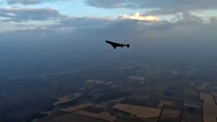 Wideo: Ukraiński Mi‑24 śledzi z bliska drona kamikadze Geran‑2