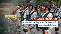 Pdta. mexicana busca el reforzamiento jurídico de la Guardia Nacional
