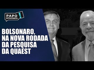 Vantagem de Lula sobre Bolsonaro cai para 12 pontos, diz Quaest