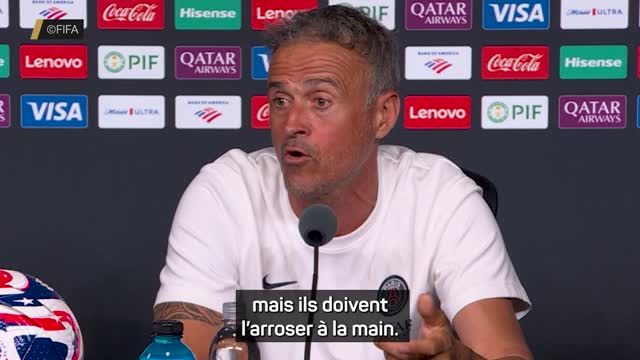 PSG - Luis Enrique interpelle la FIFA sur l’état des pelouses