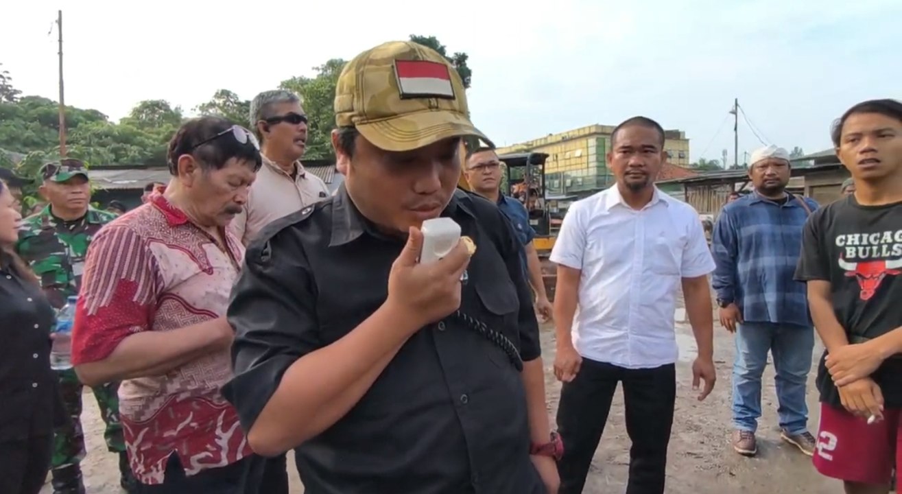Anggota DPRD Tangsel  Dari Fraksi PSI Tunjukkan Perhatian Penuh dalam Penertiban Lahan