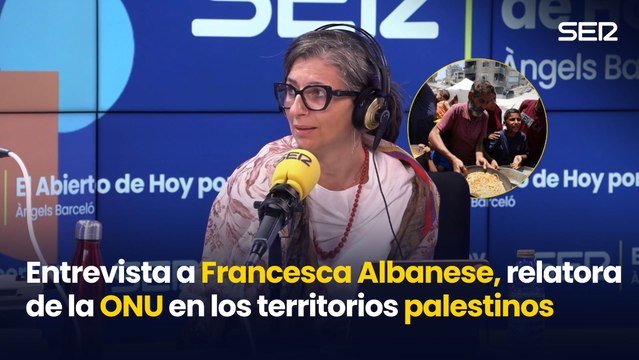 Entrevista a Francesca Albanese, relatora de la ONU en territorios palestinos