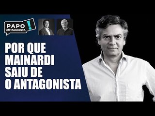 Mario Sabino explica saída de Diogo Mainardi de O Antagonista