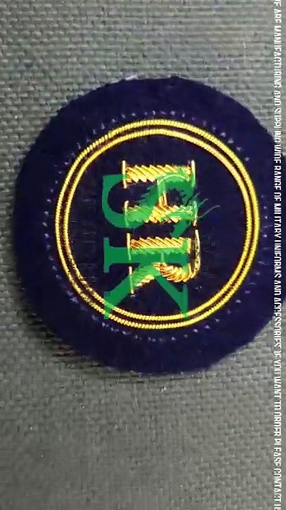 embroidered bullion badges, Bullion Embroidery Badges Supplier, Hand Embroidered Bullion Badges