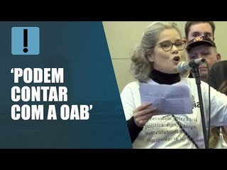 "Não queremos sentir saudades de nossa democracia", diz presidente da OAB-SP