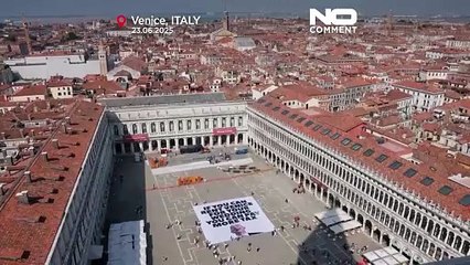 Hochzeit von Jeff Bezos und Lauren Sanchez löst Proteste in Venedig aus