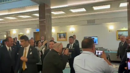 Devlet Bahçeli 147 gün sonra Meclis'e böyle geldi