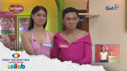 Pinoy Big Brother Collab: Charlie at Esnyr, unang duo na PASOK SA BIG 4! (Episode 100)