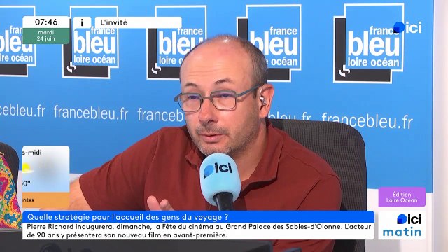 Christophe Sauvé, secrétaire général de l'association départementale des gens du voyage citoyens en Loire-Atlantique