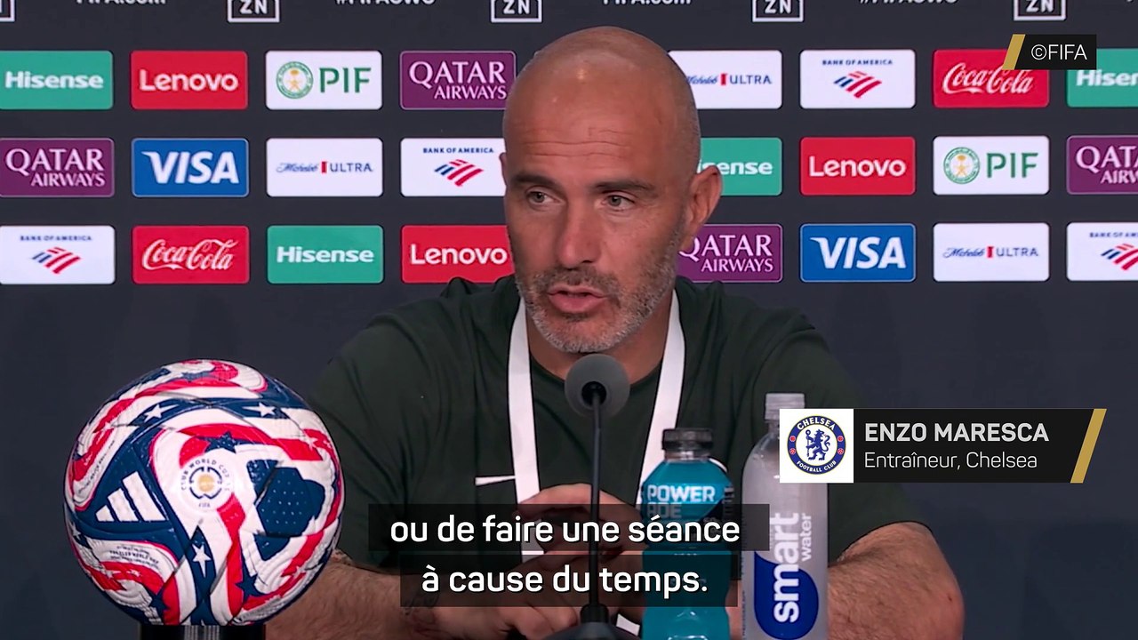 Maresca : "Impossible de s'entraîner dans ces conditions !"