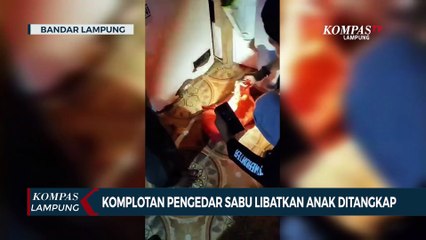 Komplotan Pengedar Sabu Libatkan Anak Ditangkap